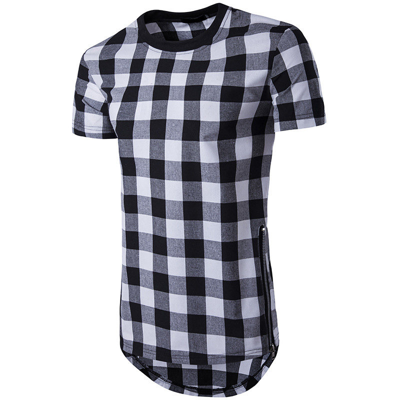 Red & Black Plaid T-Shirt