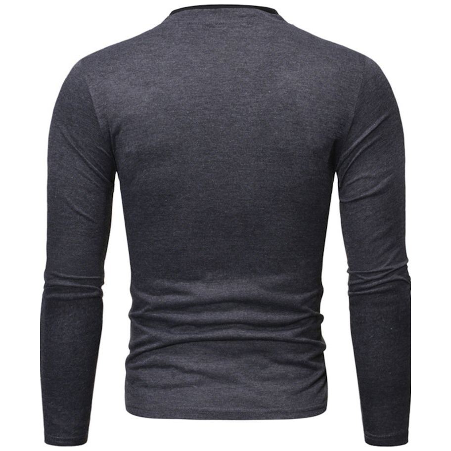 Grey V-Neck T-Shirt