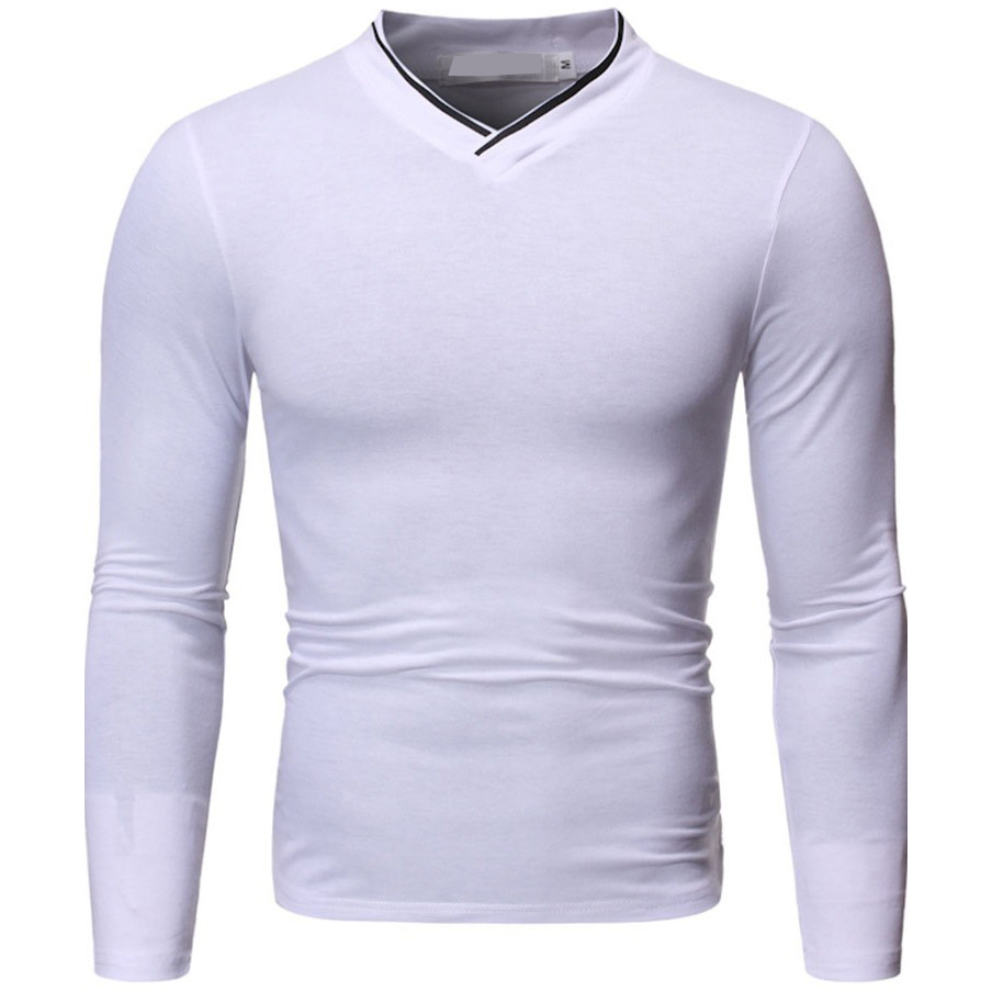 Grey V-Neck T-Shirt